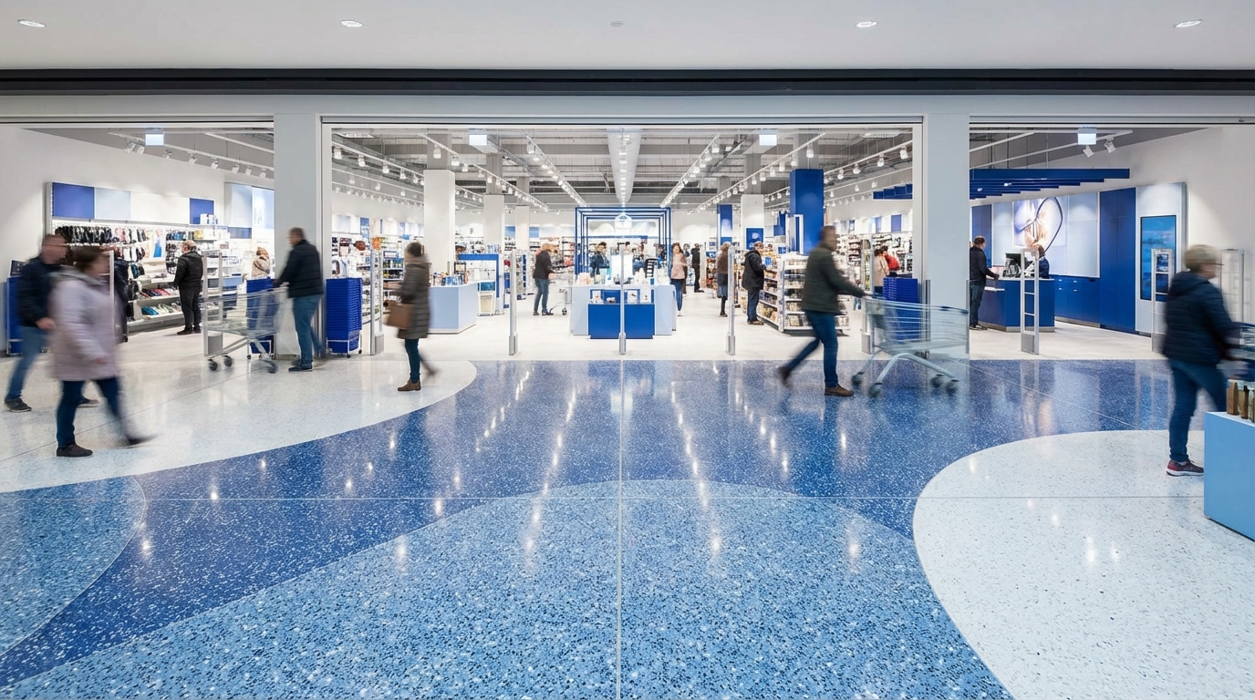 Flooring Durability in High-Traffic Retail Spaces (Link to Flooring)