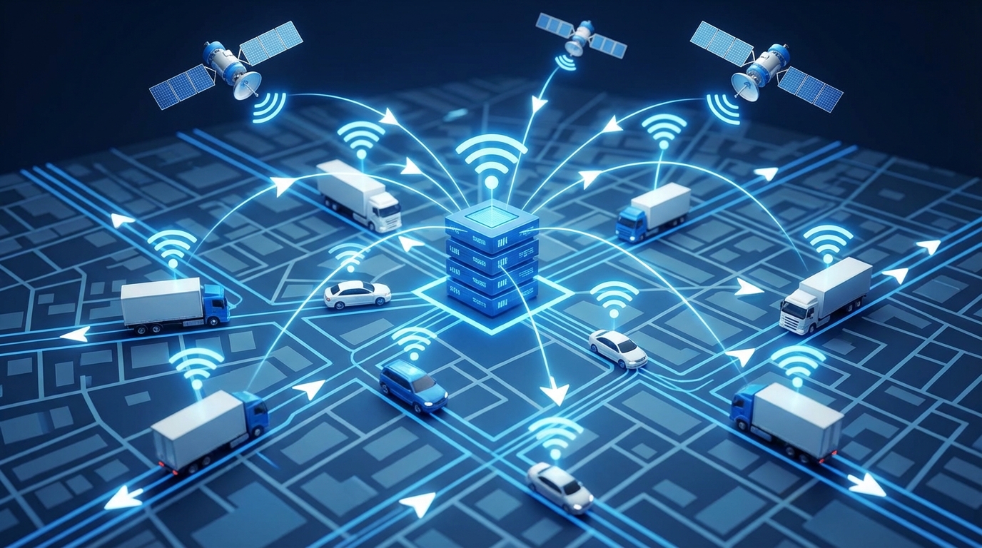 Fleet Management: Tracking Company Vehicles via GPS