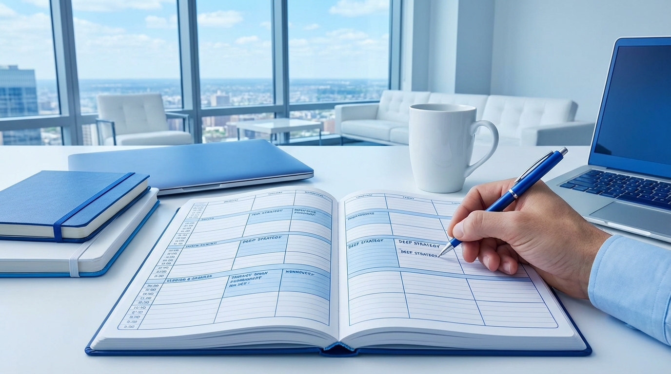 The CEO’s Schedule: Time Blocking for Deep Strategy
