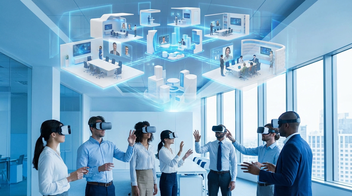 The Future of Work: VR Meetings and Metaverse Offices