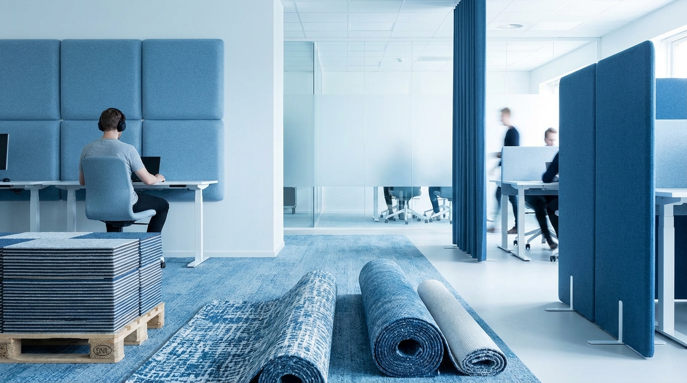 Office Acoustics: Reducing Noise Pollution for Deep Work (Link to Flooring/Carpets)